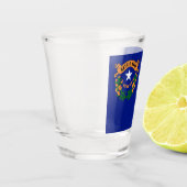 Verre A Shot Drapeau du Nevada (Gauche)