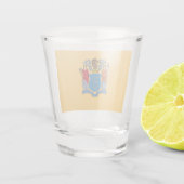 Verre A Shot Drapeau du New Jersey (Dos)