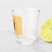 Verre A Shot Drapeau du New Jersey (Droite)