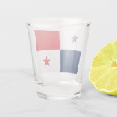 Verre A Shot Drapeau du Panama (Dos)
