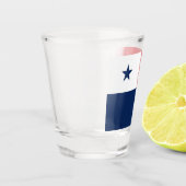 Verre A Shot Drapeau du Panama (Gauche)