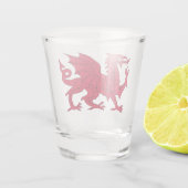 Verre A Shot Drapeau du Pays de Galles (Dos)