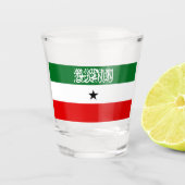 Verre A Shot Drapeau du Somaliland (Devant)