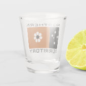 Verre A Shot Drapeau du Territoire du Nord (AUSTRALIE) (Dos)