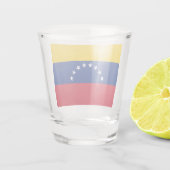 Verre A Shot Drapeau du Venezuela (Dos)
