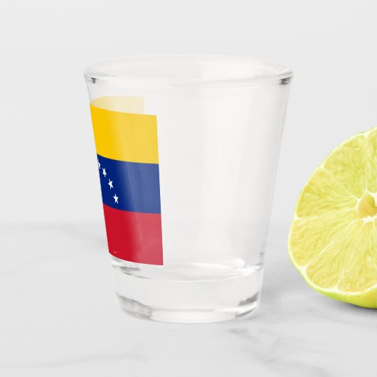 Verre A Shot Drapeau du Venezuela (Droite)
