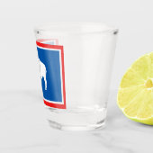 Verre A Shot Drapeau du Wyoming (Droite)
