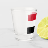 Verre A Shot Drapeau du Yémen (Gauche)