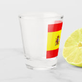 Verre A Shot Drapeau espagnol (Gauche)