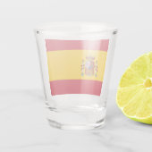 Verre A Shot Drapeau espagnol (Espagne) (Dos)