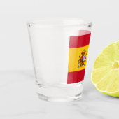 Verre A Shot Drapeau espagnol (Espagne) (Gauche)