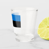 Verre A Shot Drapeau estonien (Droite)