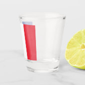 Verre A Shot Drapeau France (Droite)