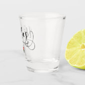 Verre A Shot Drapeau Gallois En Coeur, Pays De Galles (Droite)