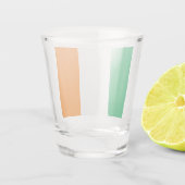 Verre A Shot Drapeau irlandais (Dos)