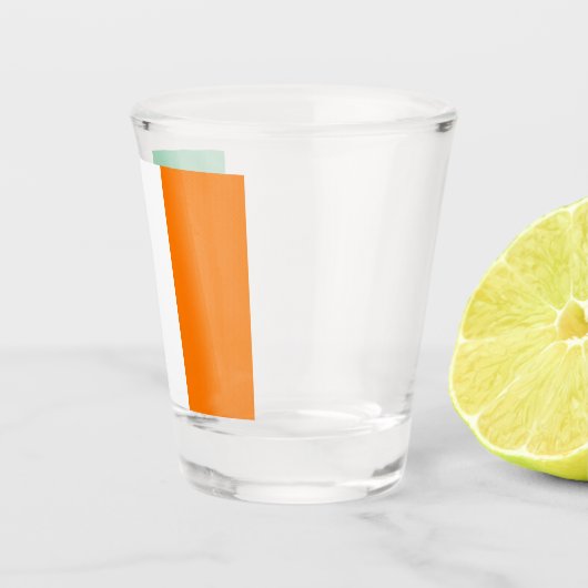 Verre A Shot Drapeau irlandais (Droite)