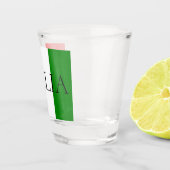Verre A Shot Drapeau italien grande ITALIE (Droite)