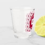 Verre A Shot DRAPEAU JAPONAIS Personnalisé (Gauche)