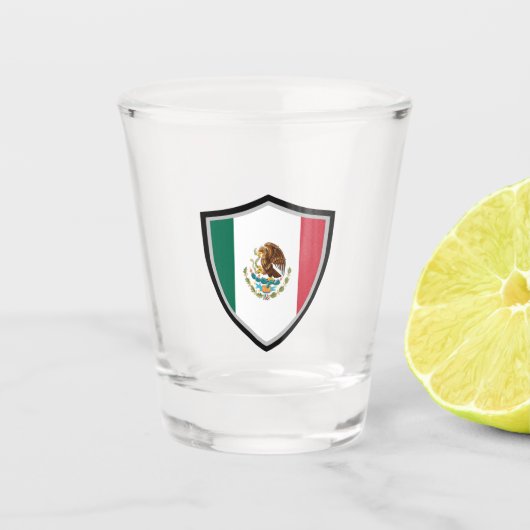 Verre A Shot Drapeau mexicain (Devant)
