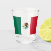 Verre A Shot Drapeau mexicain (Devant)