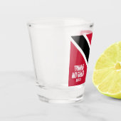 Verre A Shot Drapeau national de la Fête de l'Indépendance de T (Gauche)