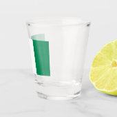 Verre A Shot Drapeau nigérian (Droite)