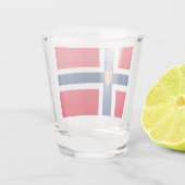 Verre A Shot Drapeau norvégien (Dos)