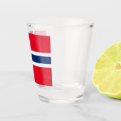 Verre A Shot Drapeau norvégien (Droite)