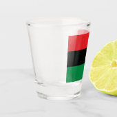 Verre A Shot Drapeau panafricain (Gauche)