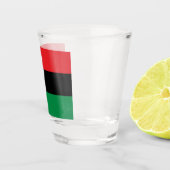 Verre A Shot Drapeau panafricain (Droite)