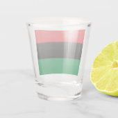 Verre A Shot Drapeau panafricain UNIA (Dos)