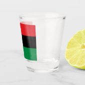 Verre A Shot Drapeau panafricain UNIA (Droite)