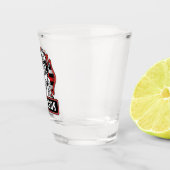 Verre A Shot Drapeau patriotique personnalisé de pompier (Droite)
