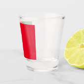 Verre A Shot Drapeau portugais (Droite)