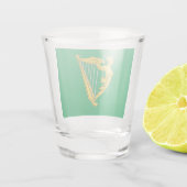 Verre A Shot Drapeau républicain irlandais (Dos)