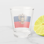 Verre A Shot Drapeau russe (Dos)