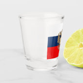 Verre A Shot Drapeau russe (Gauche)