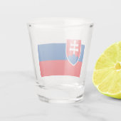 Verre A Shot Drapeau Slovaquie (Dos)