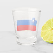 Verre A Shot Drapeau slovène (Dos)