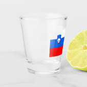 Verre A Shot Drapeau slovène (Gauche)