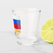 Verre A Shot Drapeau Slovenija (Slovénie) (Droite)