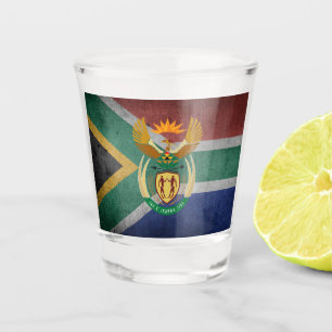 Verre A Shot Drapeau sud-africain