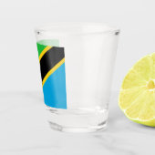 Verre A Shot Drapeau tanzanien (Droite)