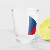 Verre A Shot Drapeau tchèque (Gauche)