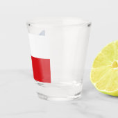 Verre A Shot Drapeau tchèque (Droite)