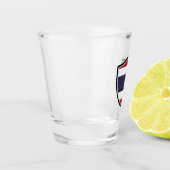 Verre A Shot Drapeau thaï (Gauche)