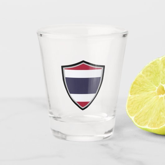 Verre A Shot Drapeau thaï (Devant)