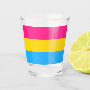 Verre A Shot Drapeau transexuel et communauté de fierté /drapea