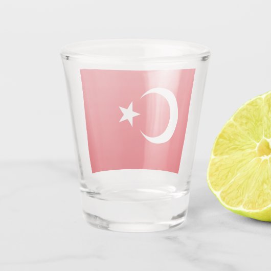 Verre A Shot Drapeau turc (Dos)