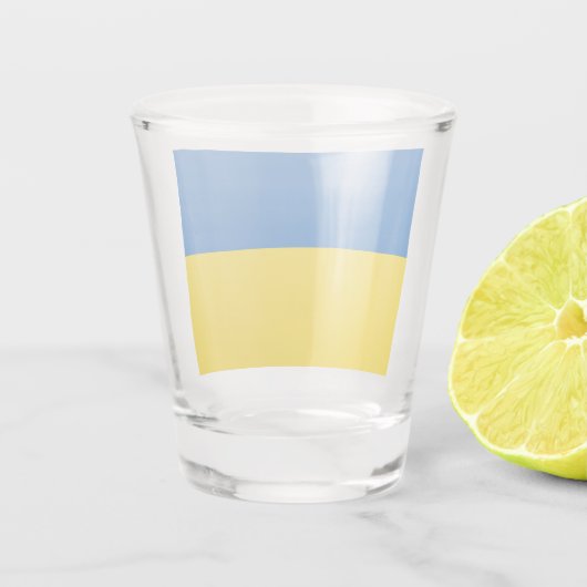 Verre A Shot Drapeau Ukraine (Dos)
